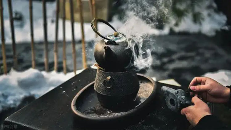圍爐煮茶：起一爐火，煮兩碗茶，聊三餐四季，話(huà)五谷豐登(圖2)