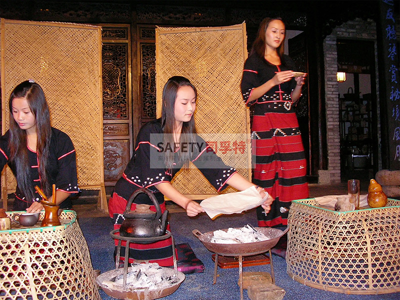 從“火塘烤茶”到“圍爐煮茶”，傳承中華茶文化 [精制鋼圍爐茶桌|炭火爐](圖1)